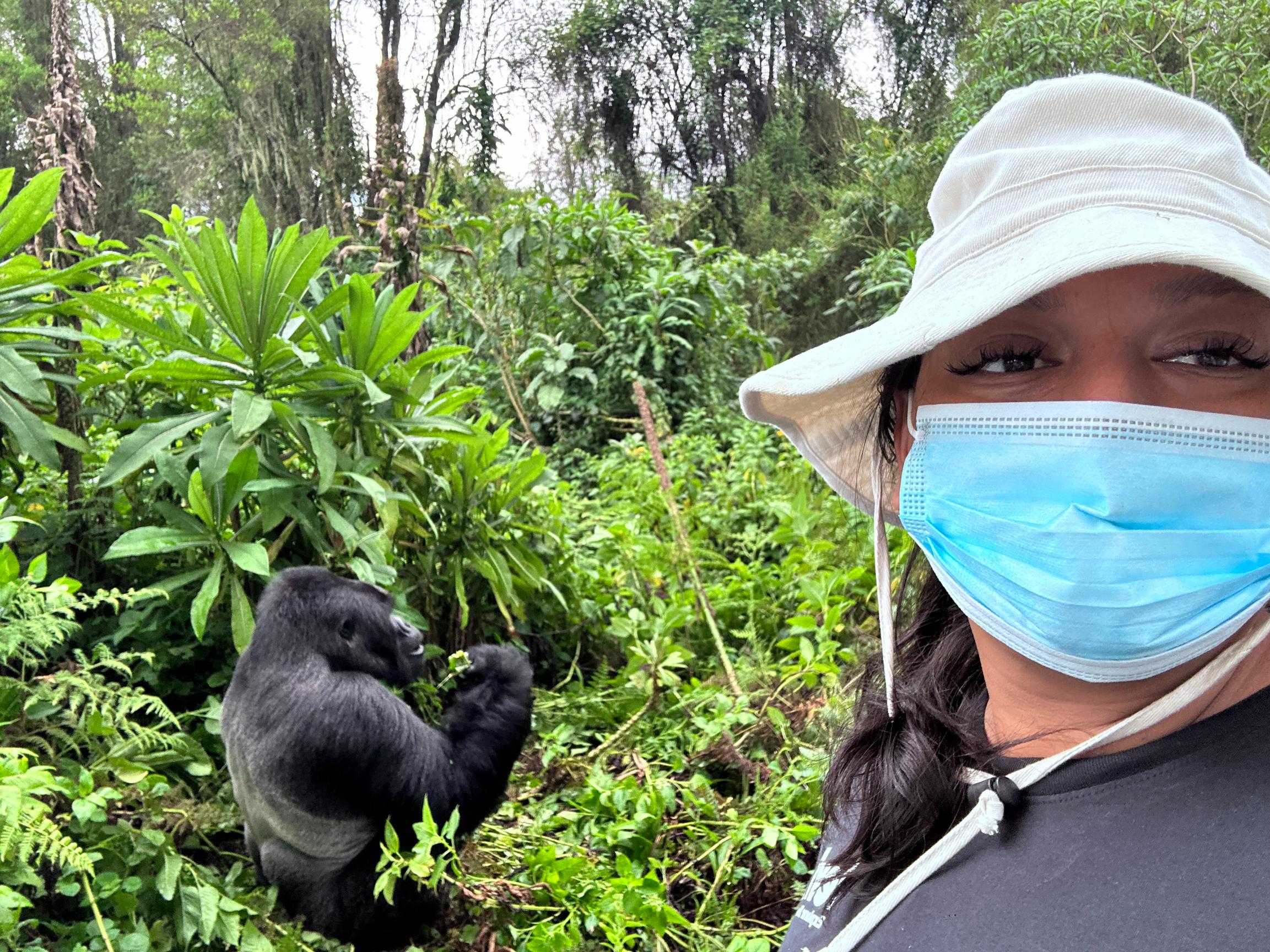 WHAT IT'S LIKE BONDING WITH A GORILLA FAMILY