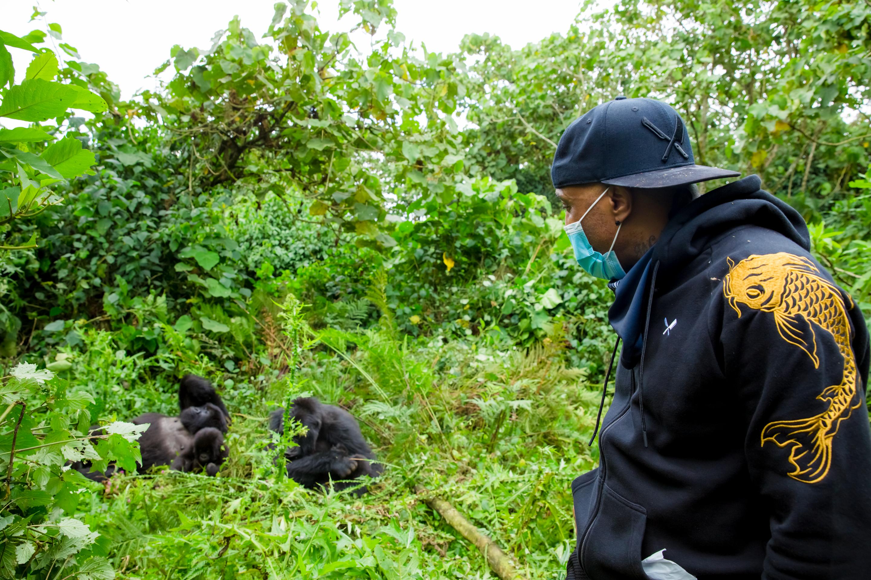 WHAT IT'S LIKE BONDING WITH A GORILLA FAMILY